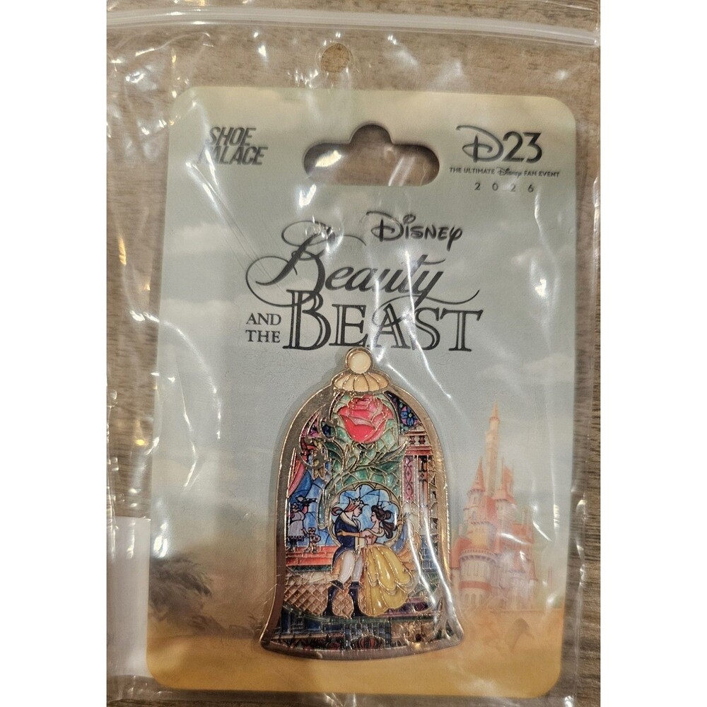 Disney Shoe Palace Beauty And The Beast Pin Limited D23 2026 Exclusive Belle